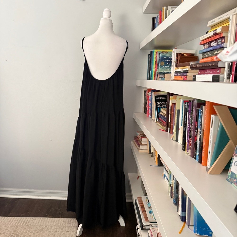 MUCHE ET MUCHETTE Jenna Maxi Backless Dress in Black One Size - Picture 6 of 14